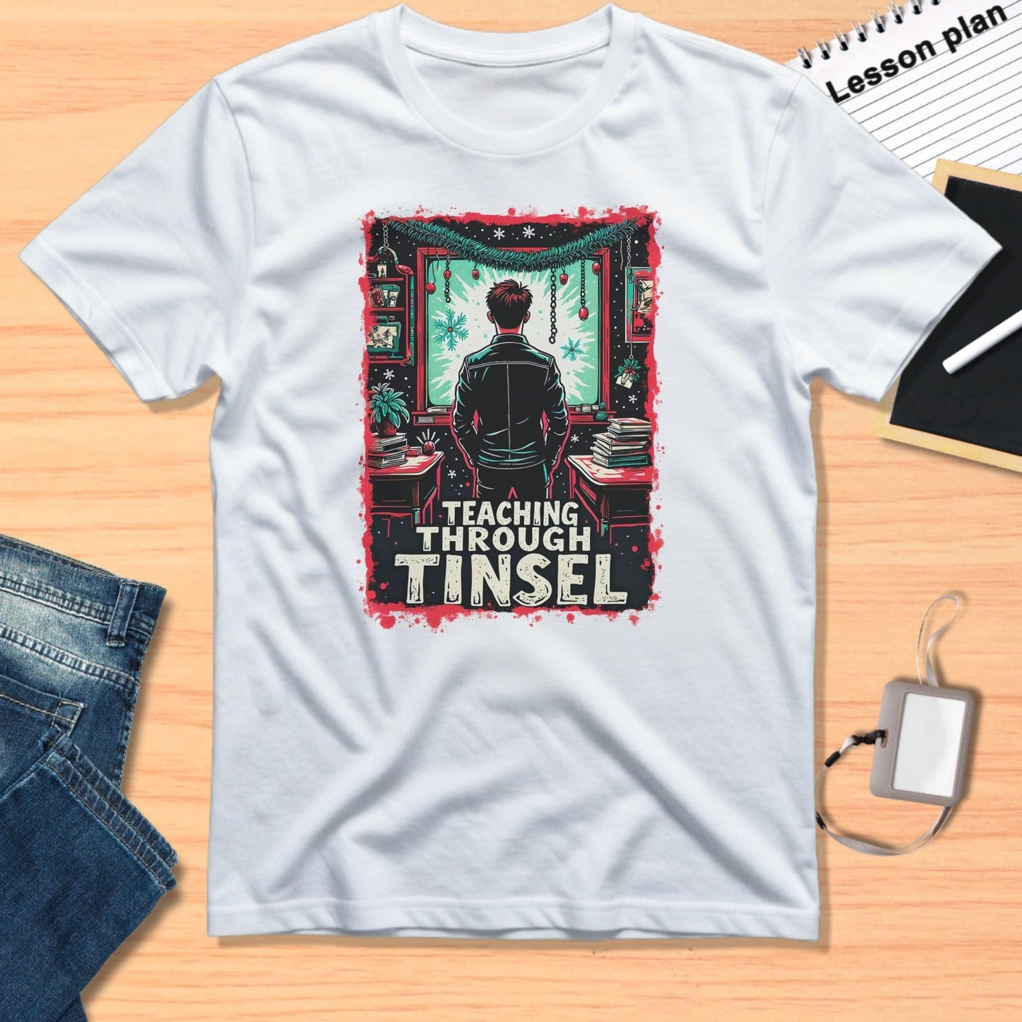 Teaching Through Tinsel Graphic T-Shirt