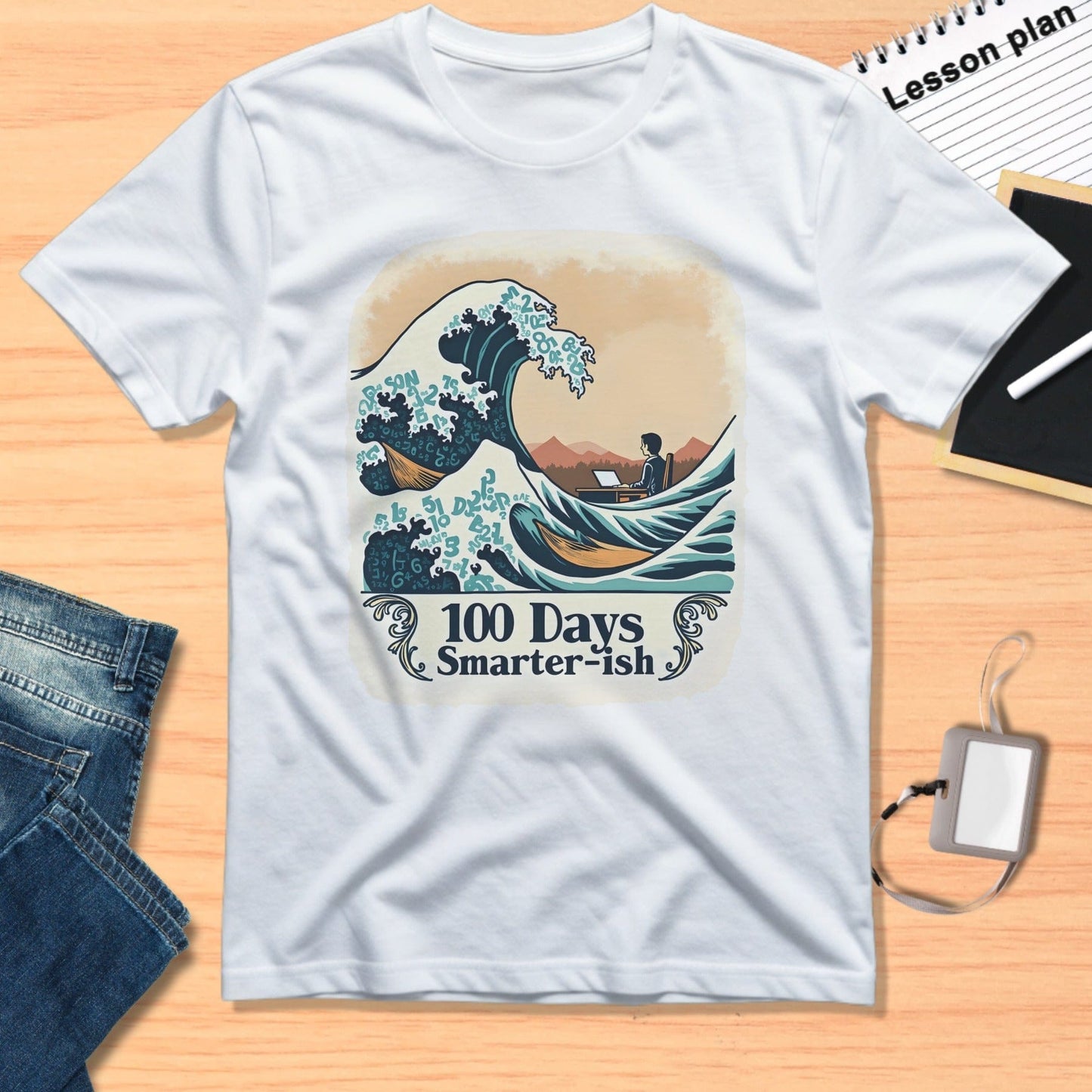 100 Days Smarter-ish T-Shirt for School Celebrations