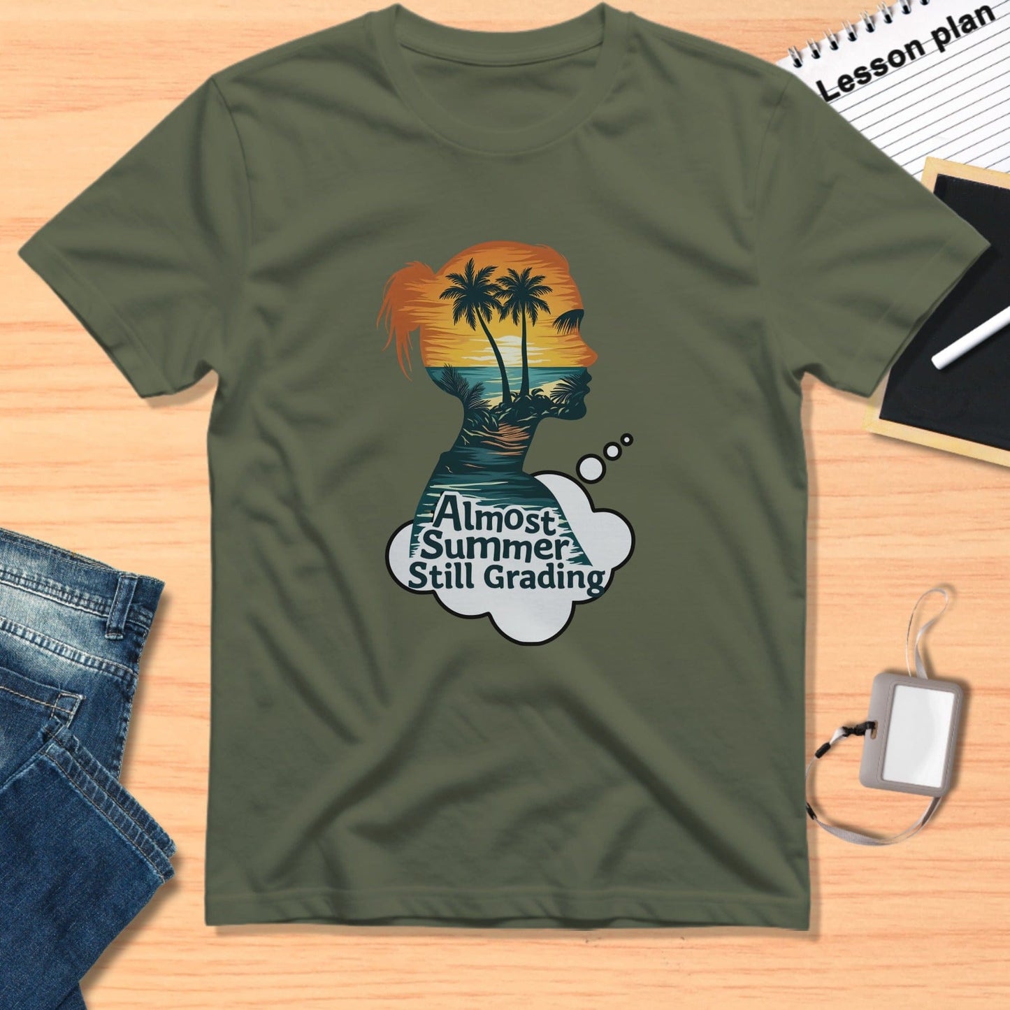 Almost Summer Still Grading T-shirt product