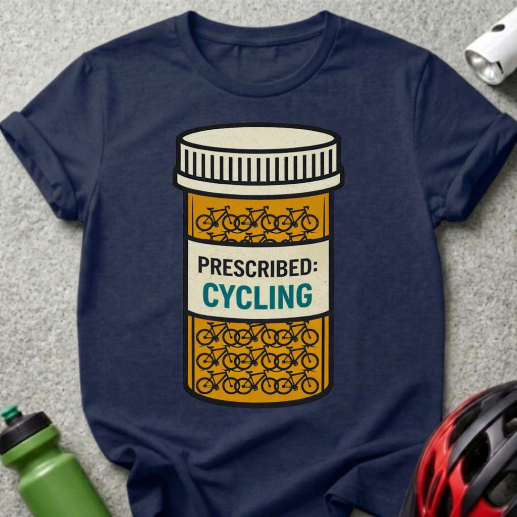 Prescribed Cycling Bicycle Themed Graphic T-Shirt