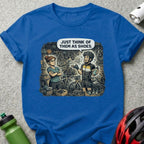 Just Think of Them as Shoes Funny Cyclist Shirt