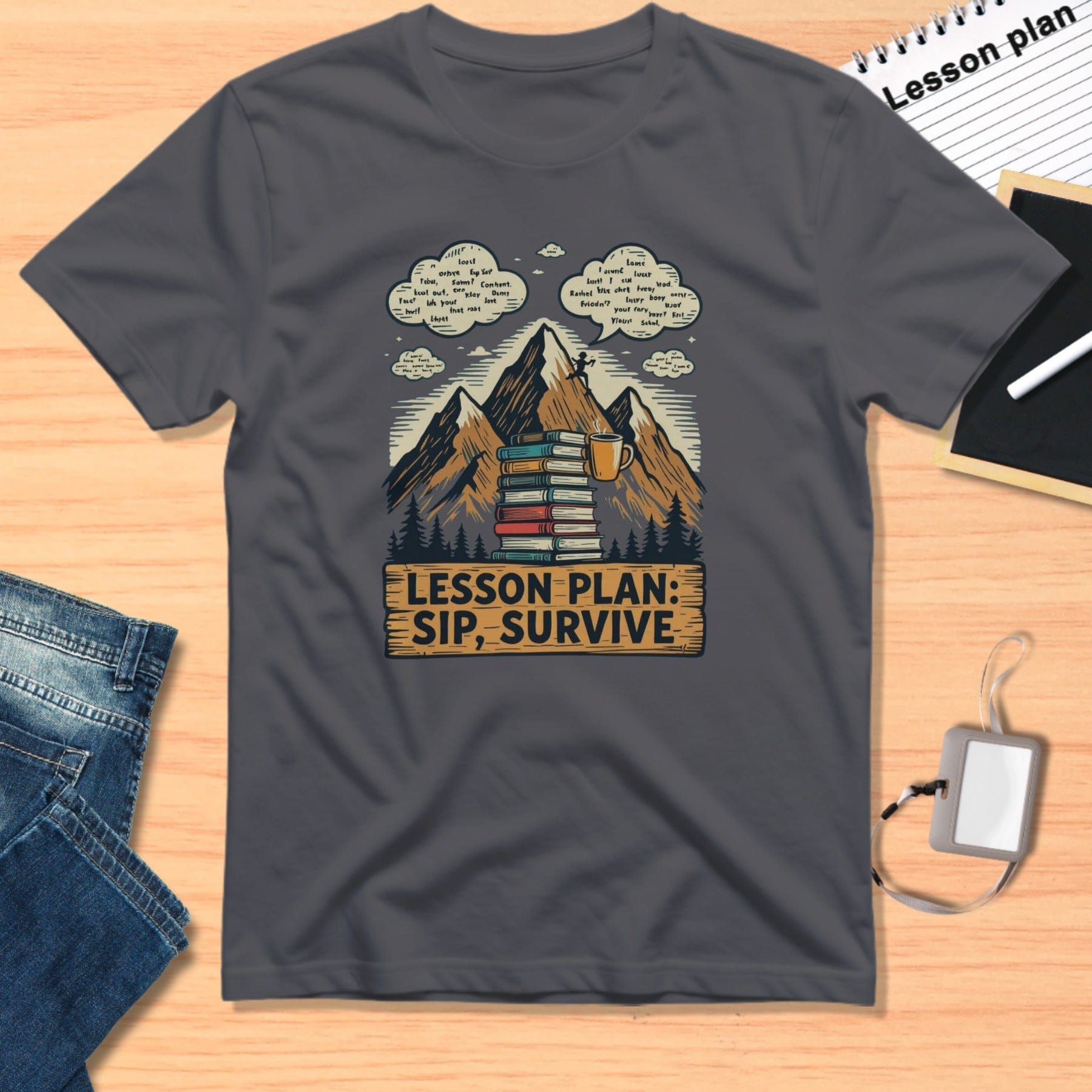 Lesson Plan Sip Survive Graphic Tee