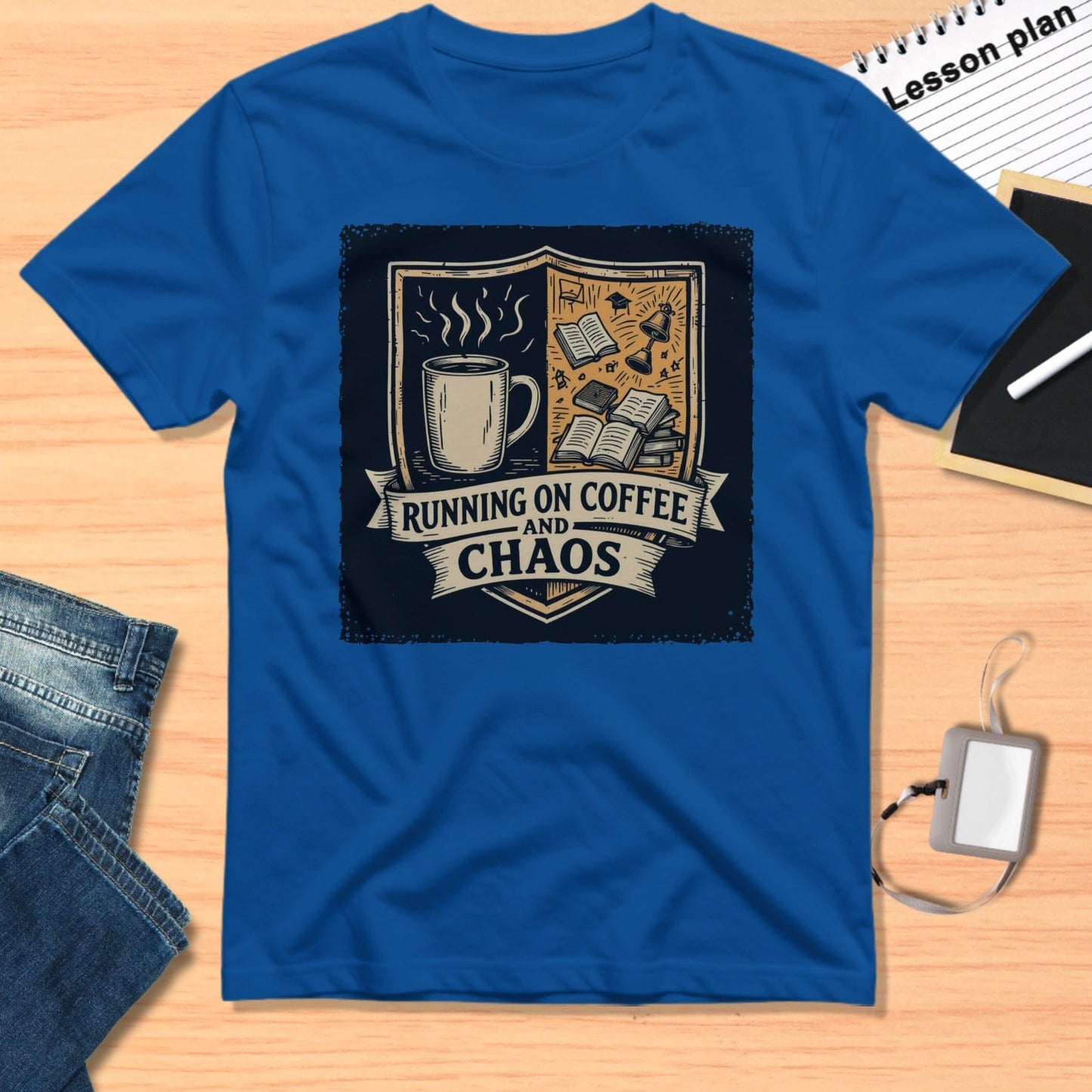 Running On Coffee And Chaos Graphic T-Shirt
