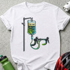 The Cure Infusion IV Drip Bicycle Handlebar T-Shirt