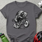 Wild Buffalo Biking Graphic Tee for Outdoor Enthusiasts