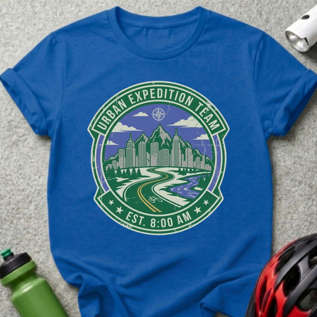 Urban Expedition Team Est 8:00 AM T-shirt