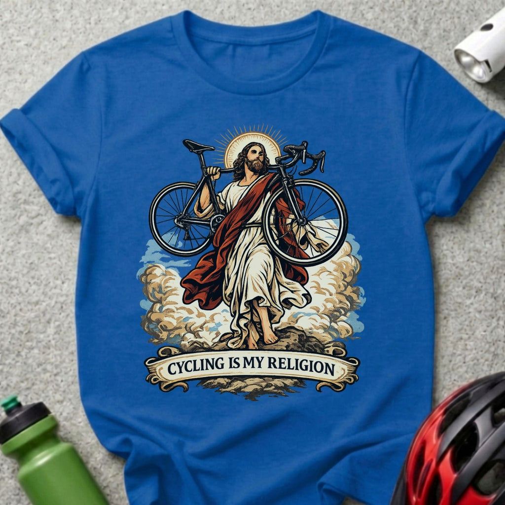 Cycling is My Religion Graphic T-Shirt