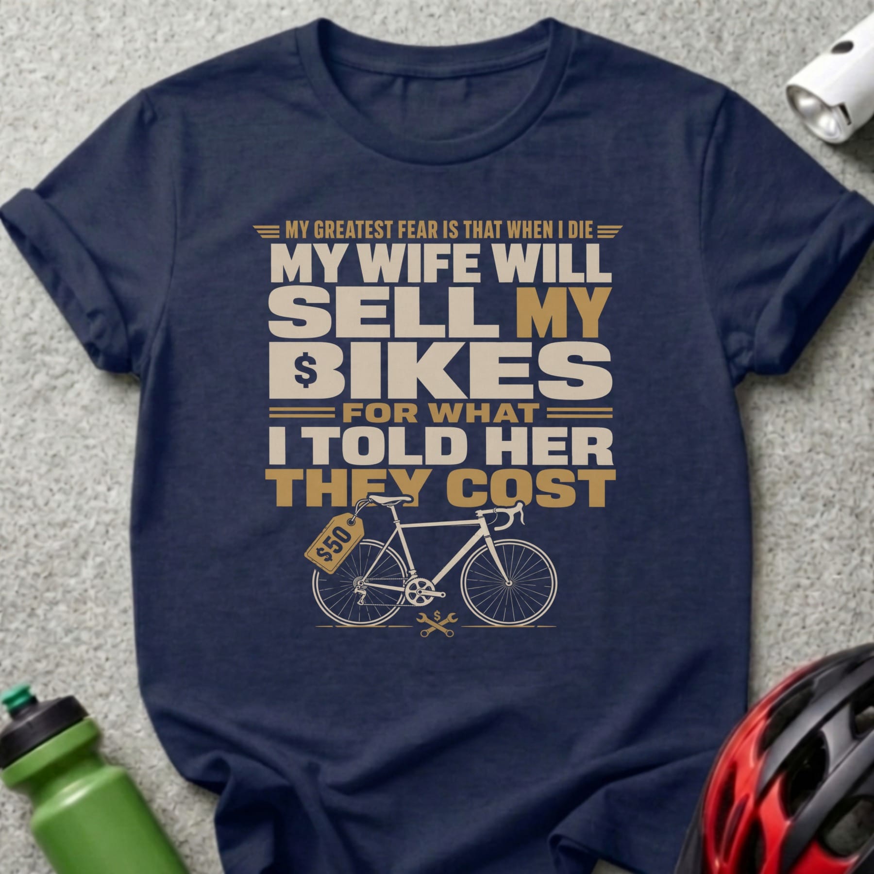 What My Bike Costs T-Shirt