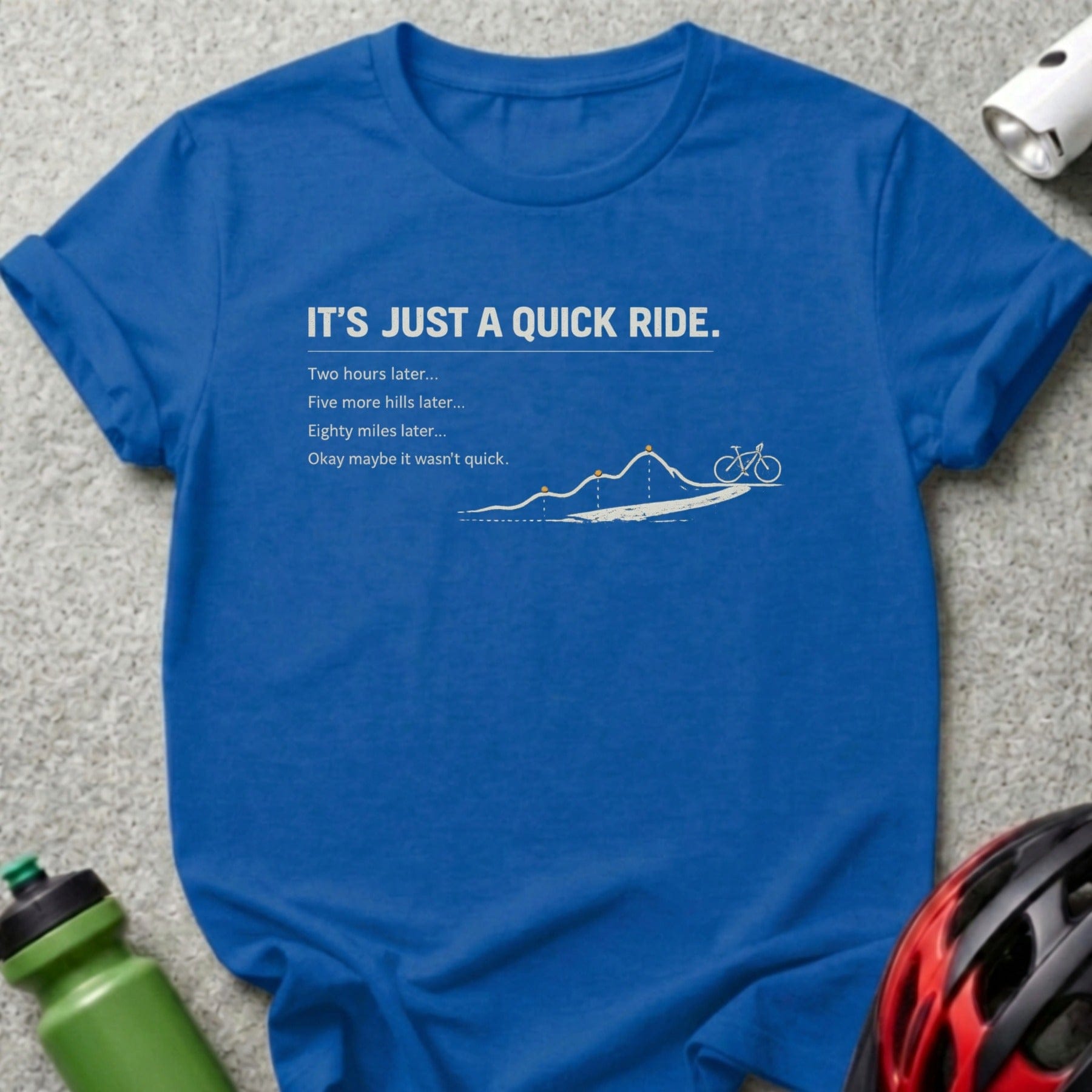 IT'S JUST A QUICK RIDE Okay maybe it wasn't quick product type