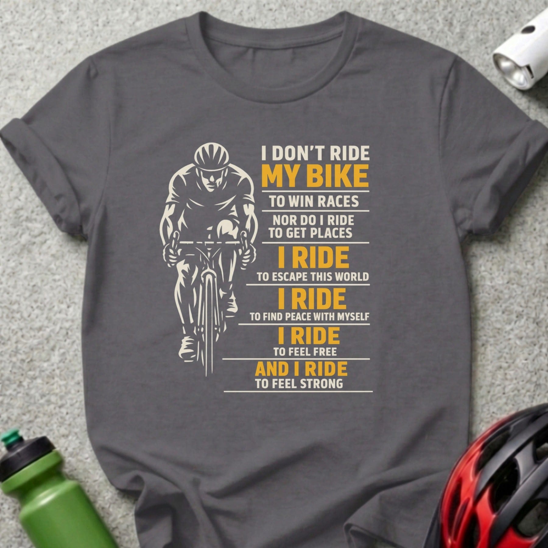 I Ride My Bike To Feel Free And Strong product type