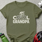 Cool Grandpa Cycling T-Shirt for Active Grandparents