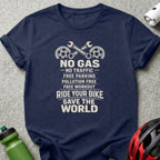 No Gas Ride Your Bike Save The World product type