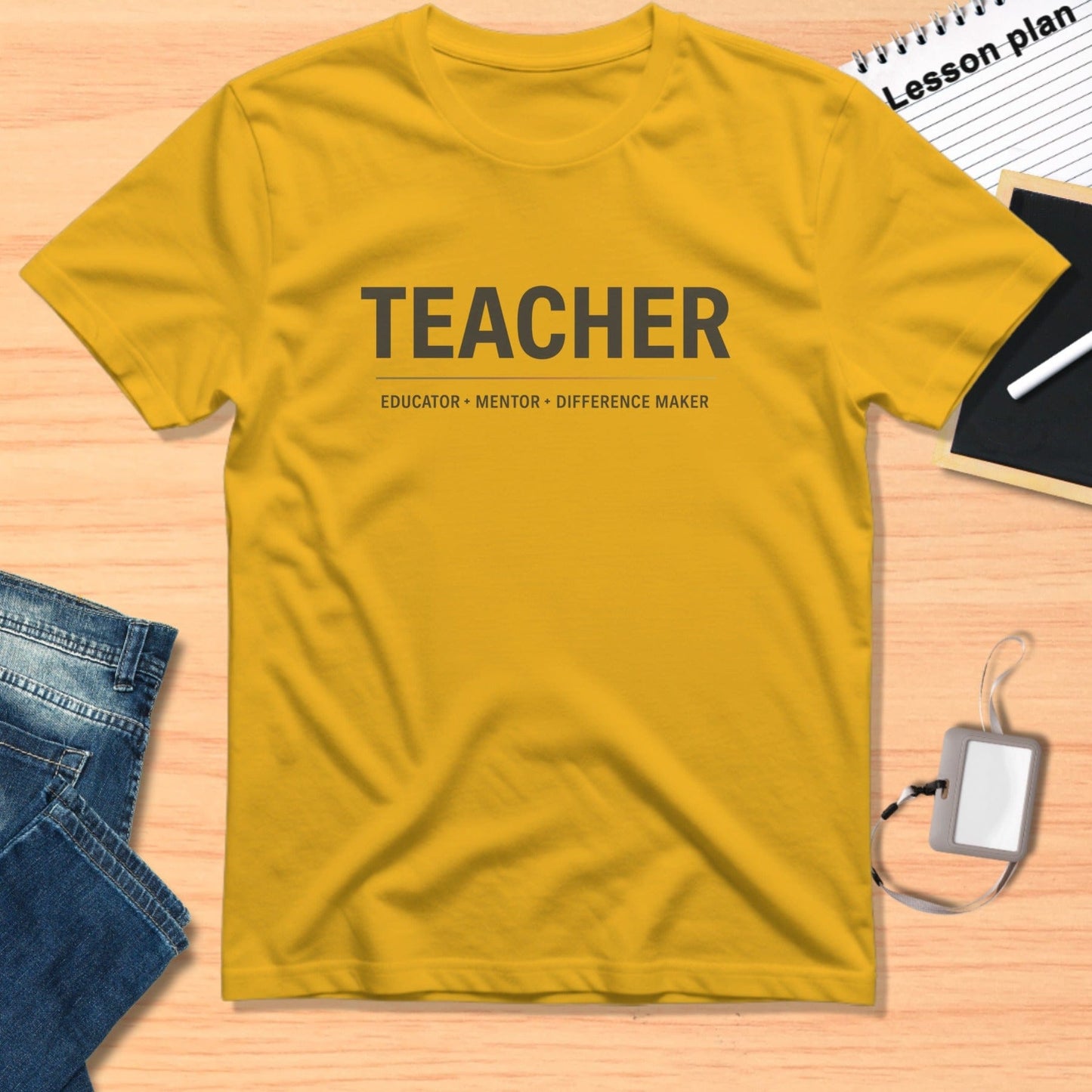 Teacher Educator Mentor Difference Maker T-shirt