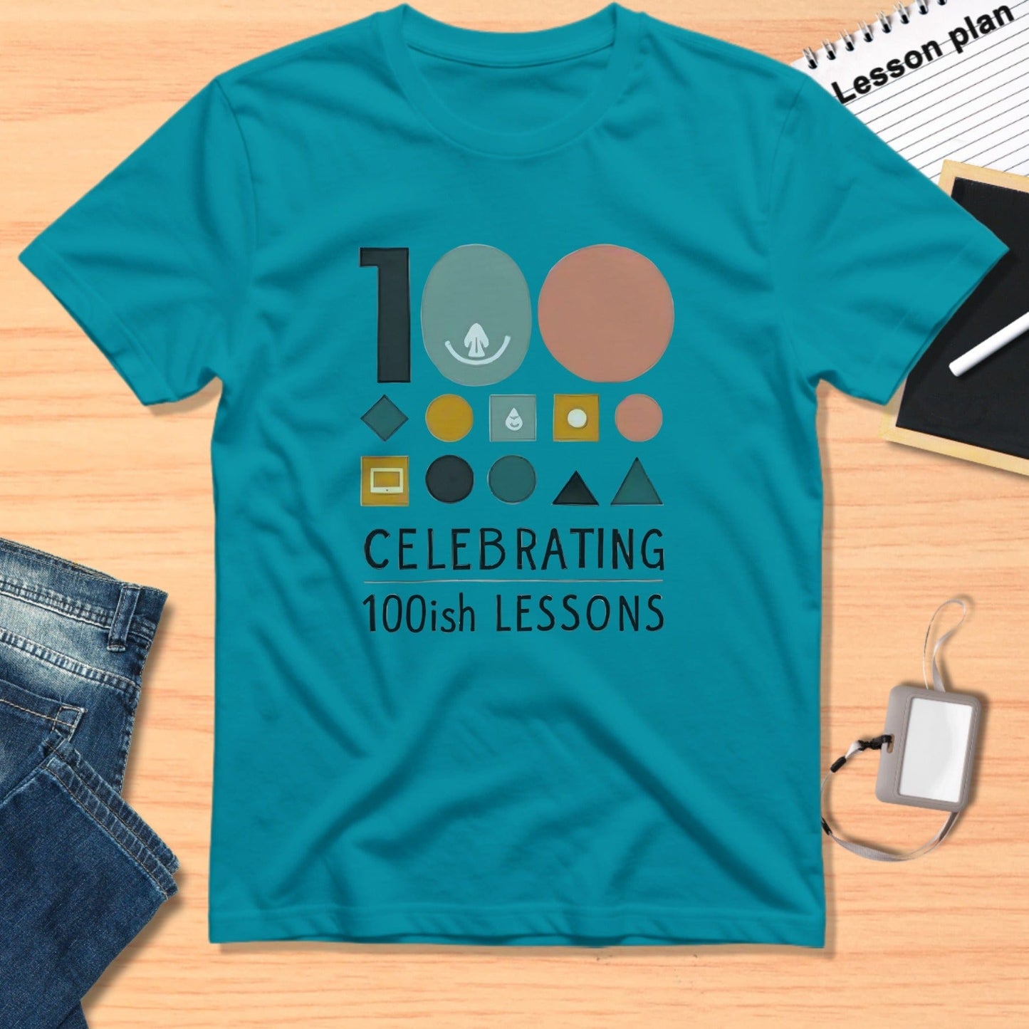 Celebrating 100ish Lessons Commemorative T-Shirt