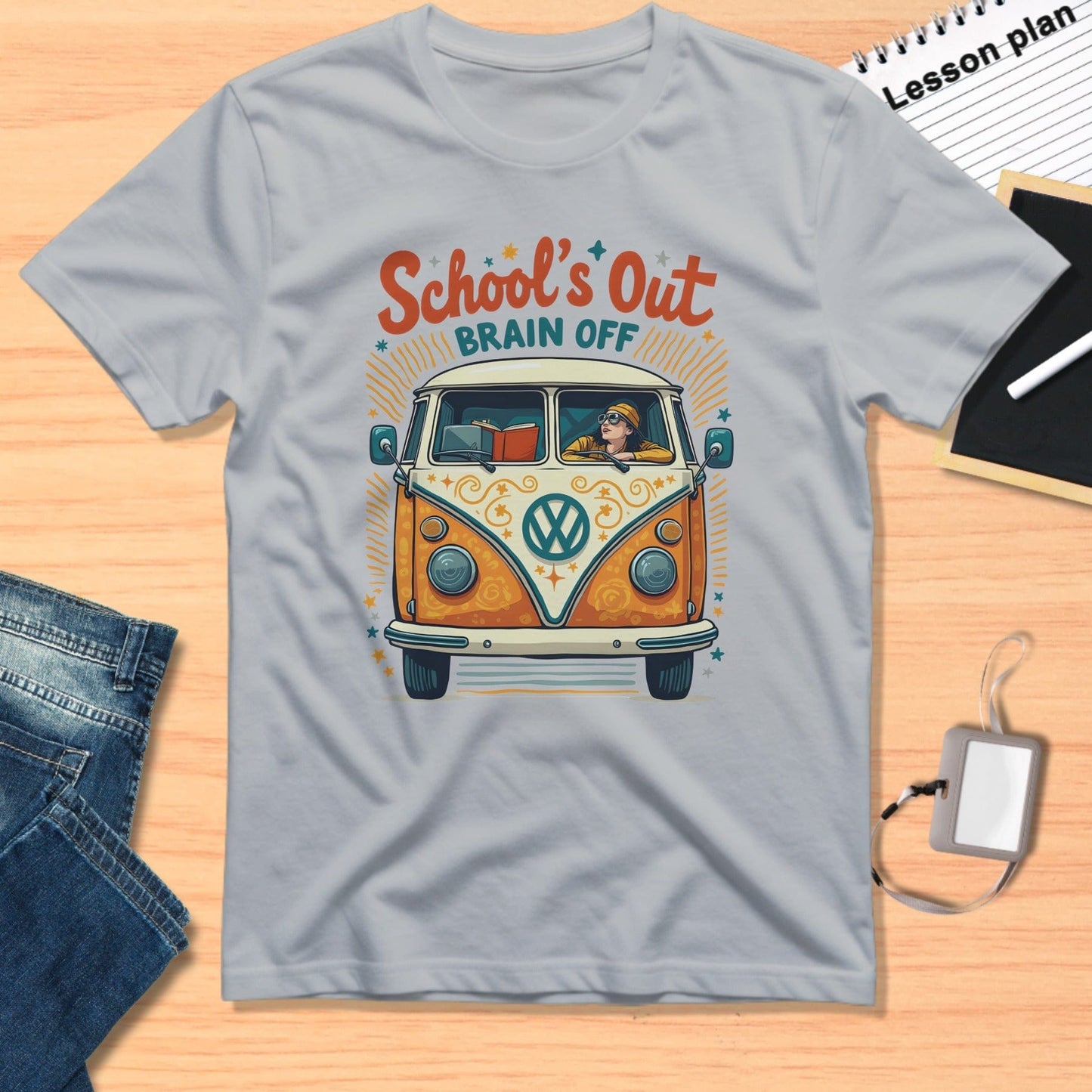 School's Out Brain Off Graphic T-Shirt