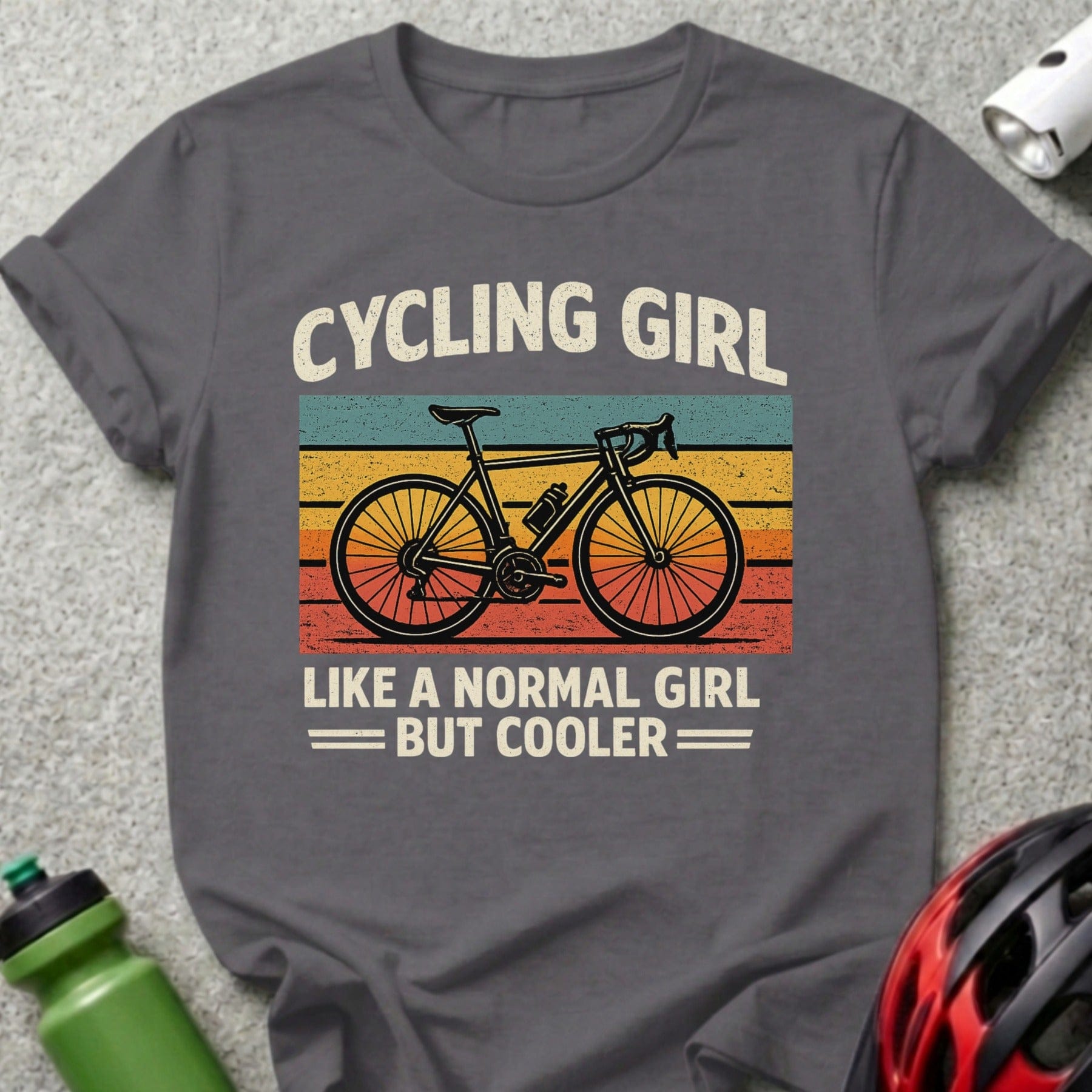 Cycling Girl Like A Normal Girl But Cooler Shirt