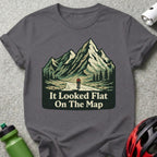It Looked Flat On The Map Cyclist T-Shirt