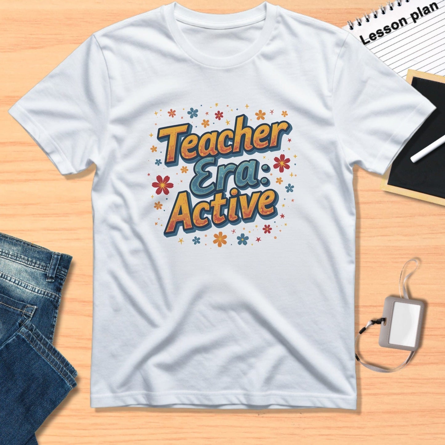 Teacher Era Active Graphic T-Shirt for Educators