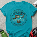 Caffeine and Cadence Fueling the Ride Since 1985 T-shirt