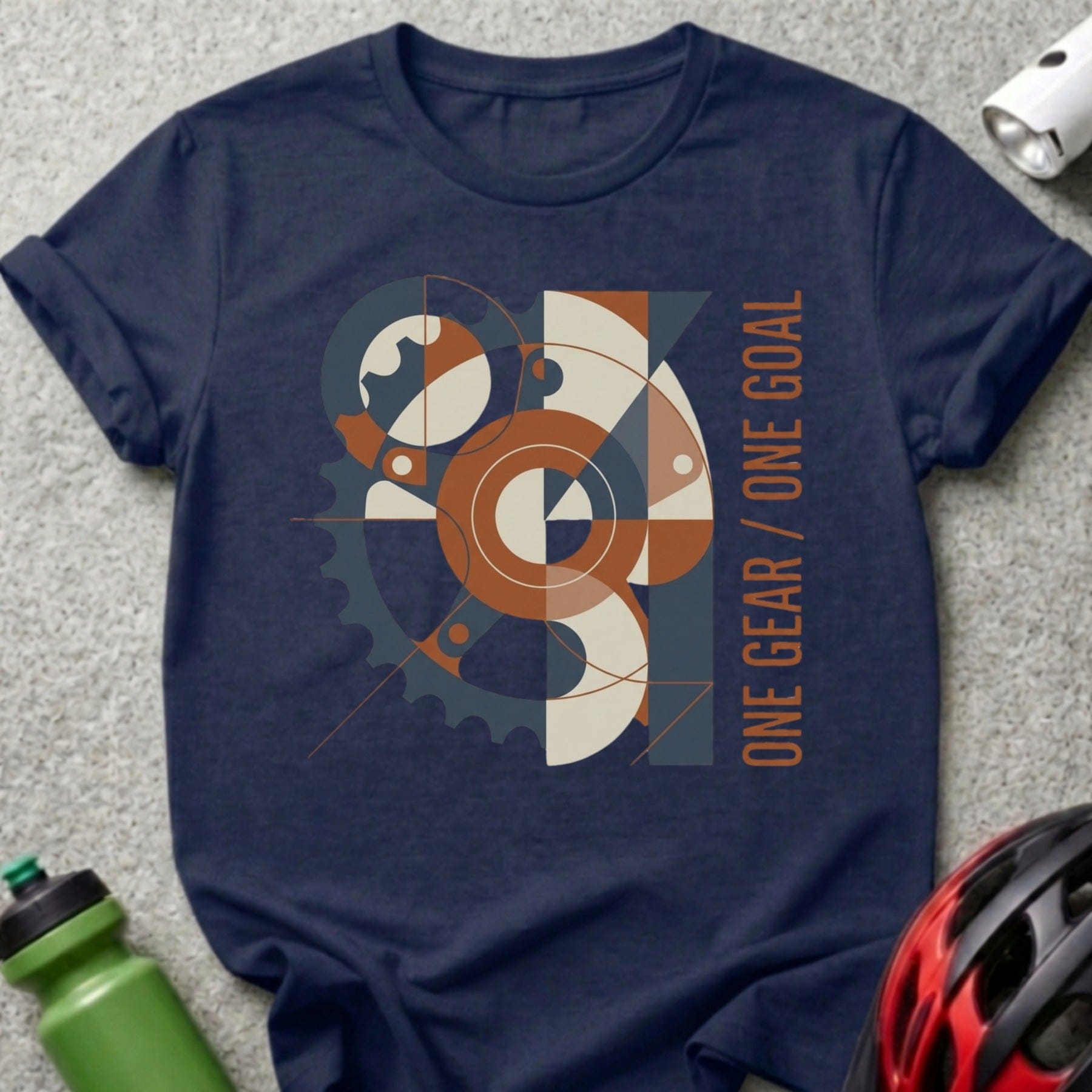 One Gear One Goal Graphic Cycling Tee