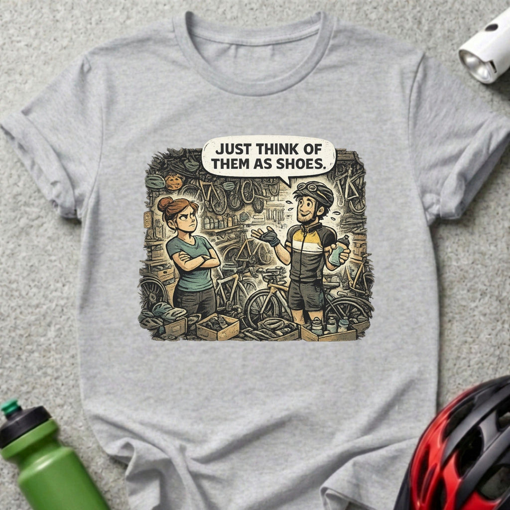 Think of Them as Shoes Graphic T-Shirt Product