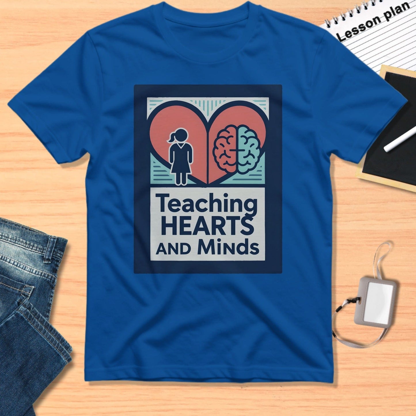 Teaching Hearts and Minds Design T-shirt