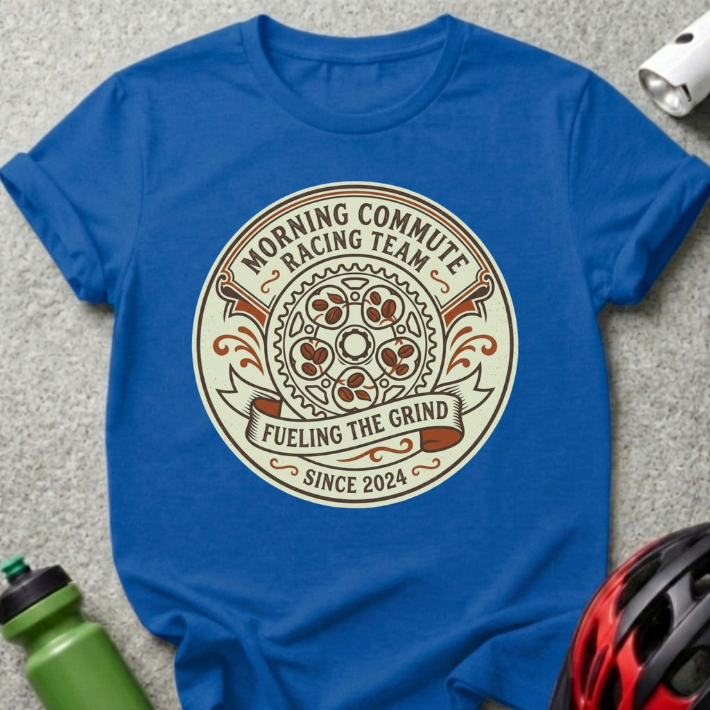 Morning Commute Racing Team Fueling The Grind T-Shirt
