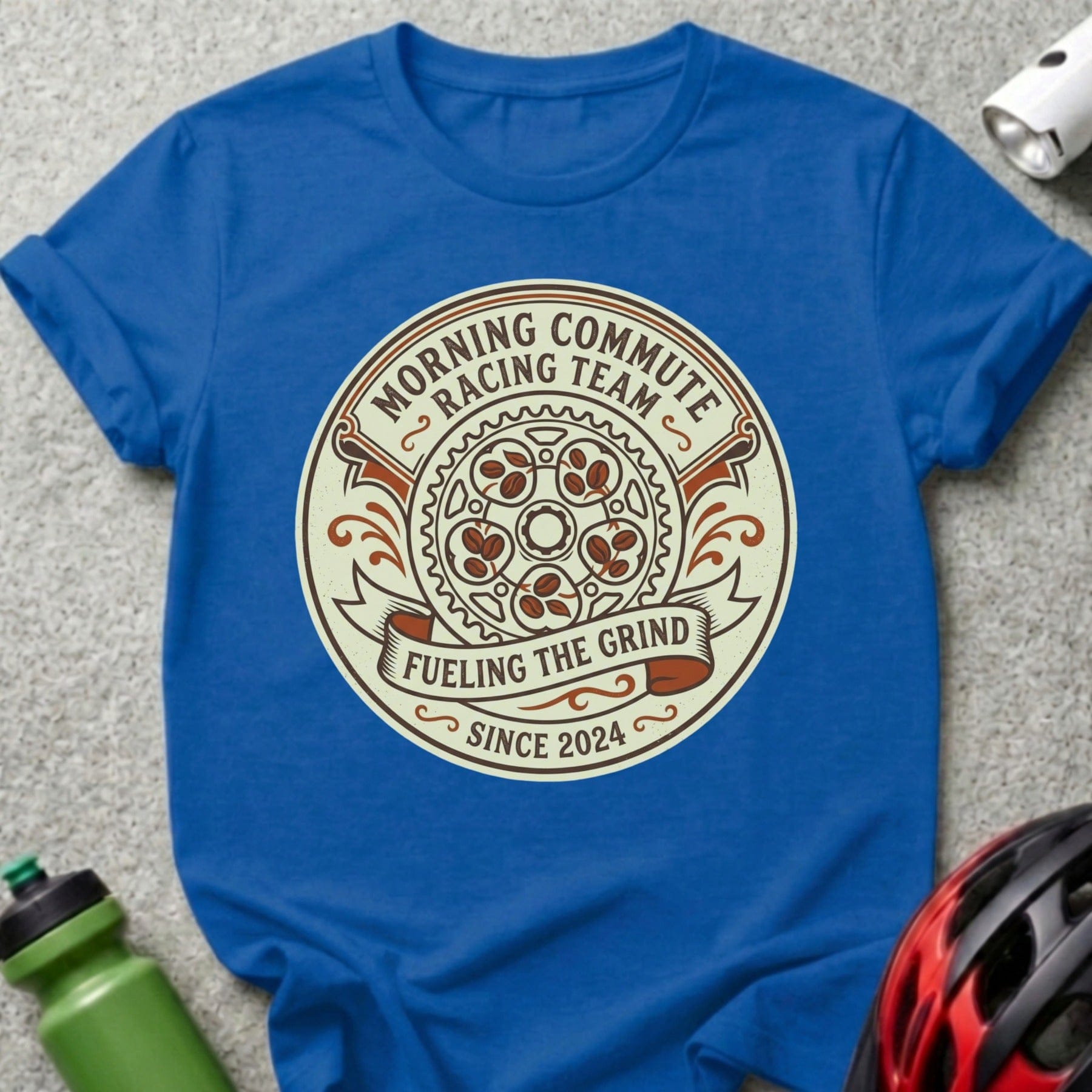 Morning Commute Racing Team Fueling The Grind T-Shirt