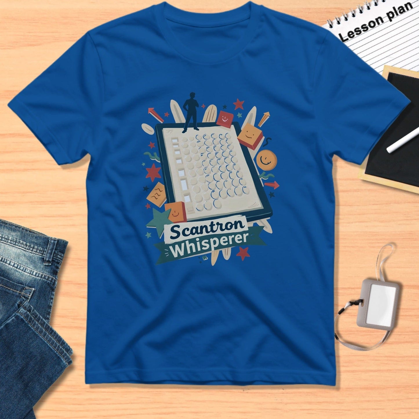 Scantron Whisperer Graphic Tee for Testing Enthusiasts