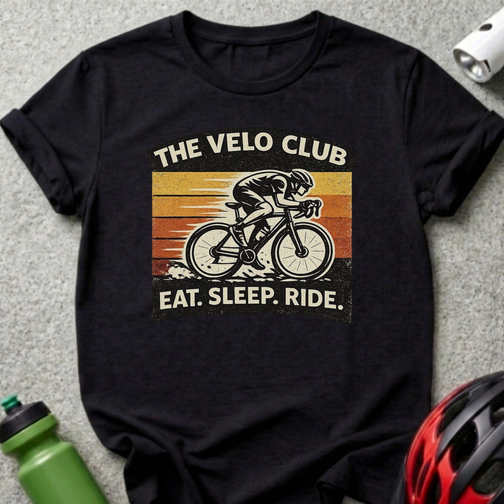 The Velo Club Eat Sleep Ride Cycling T-Shirt