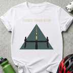 Stillness Through Motion Bicycle Graphic T-Shirt