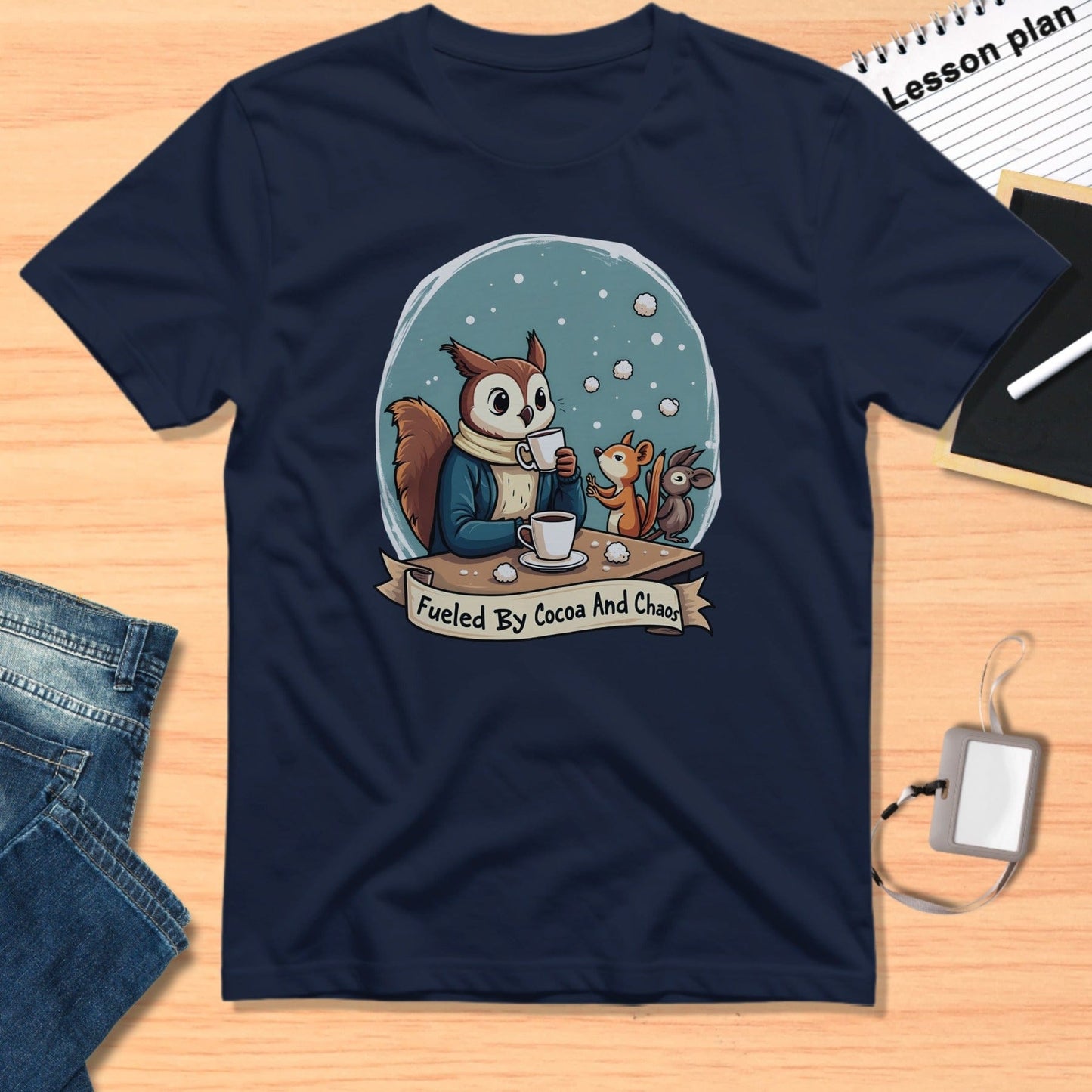 Fueled By Cocoa And Chaos Shirt