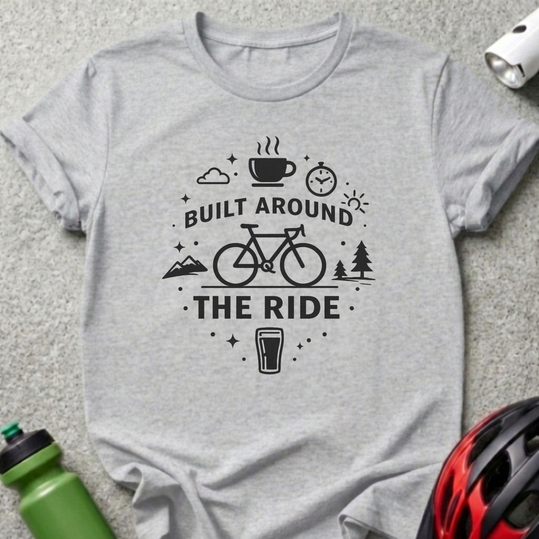 Built Around The Ride Graphic Biking Shirt Product
