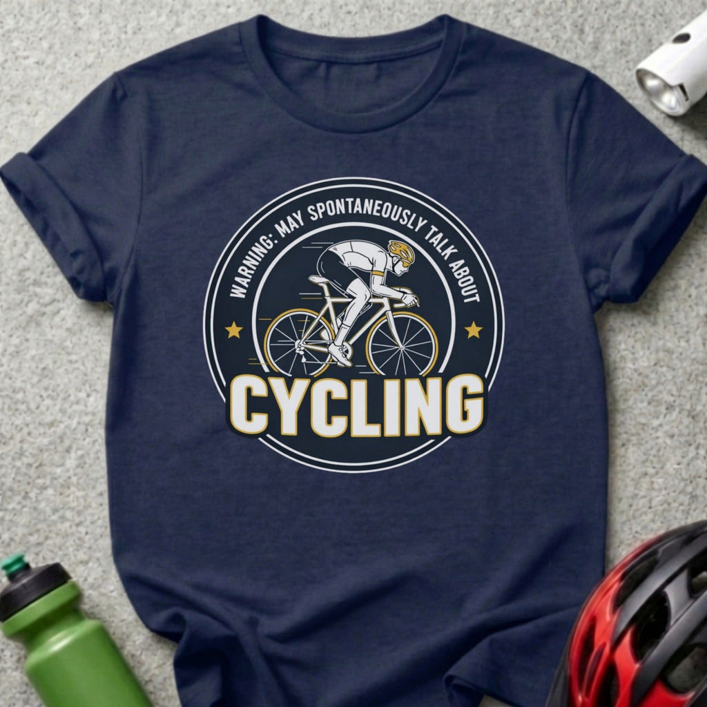 May Spontaneously Talk About Cycling T-Shirt