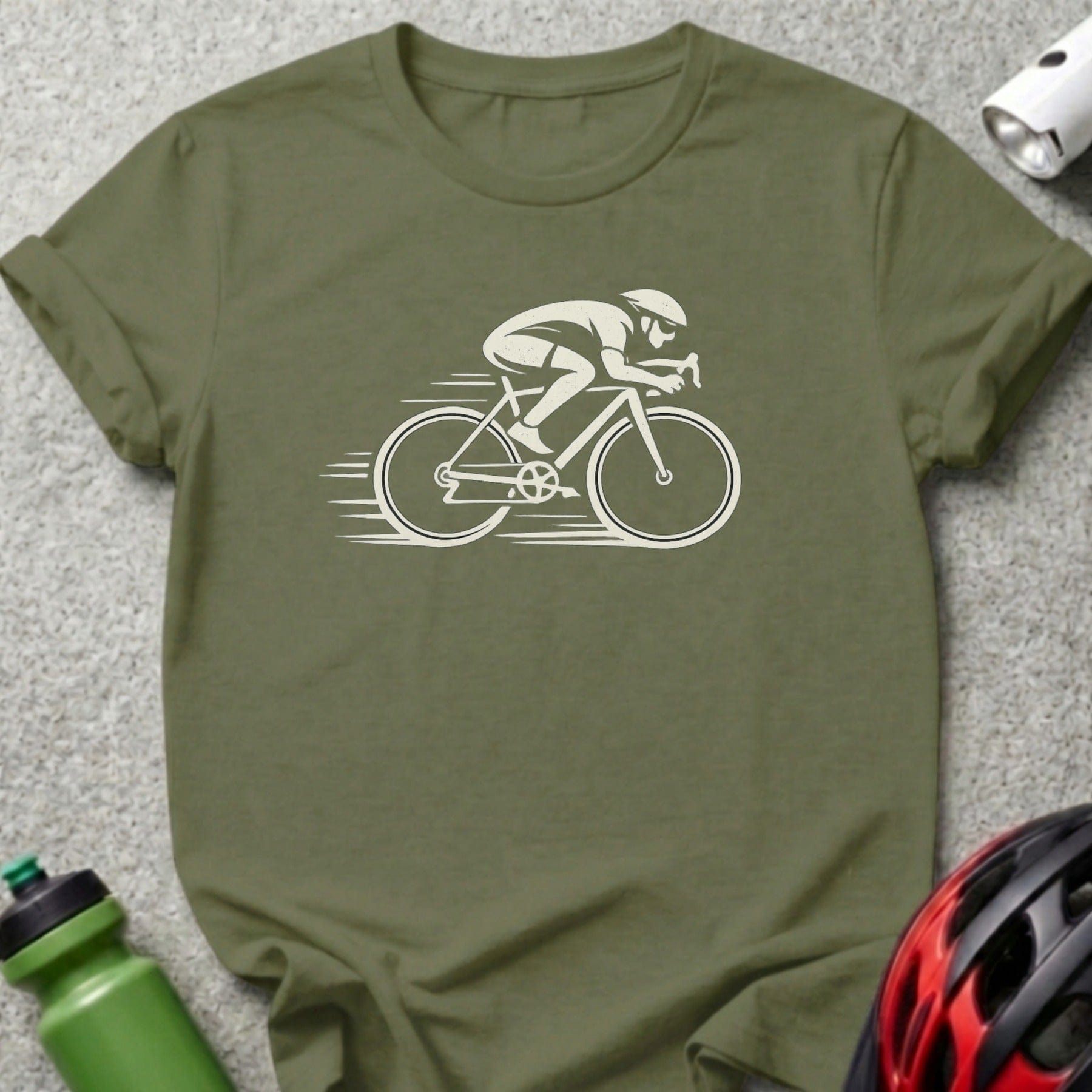 Cyclist Graphic Tee for Biking Enthusiasts T-shirt