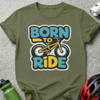 Born to Ride Bike Graphic T-Shirt