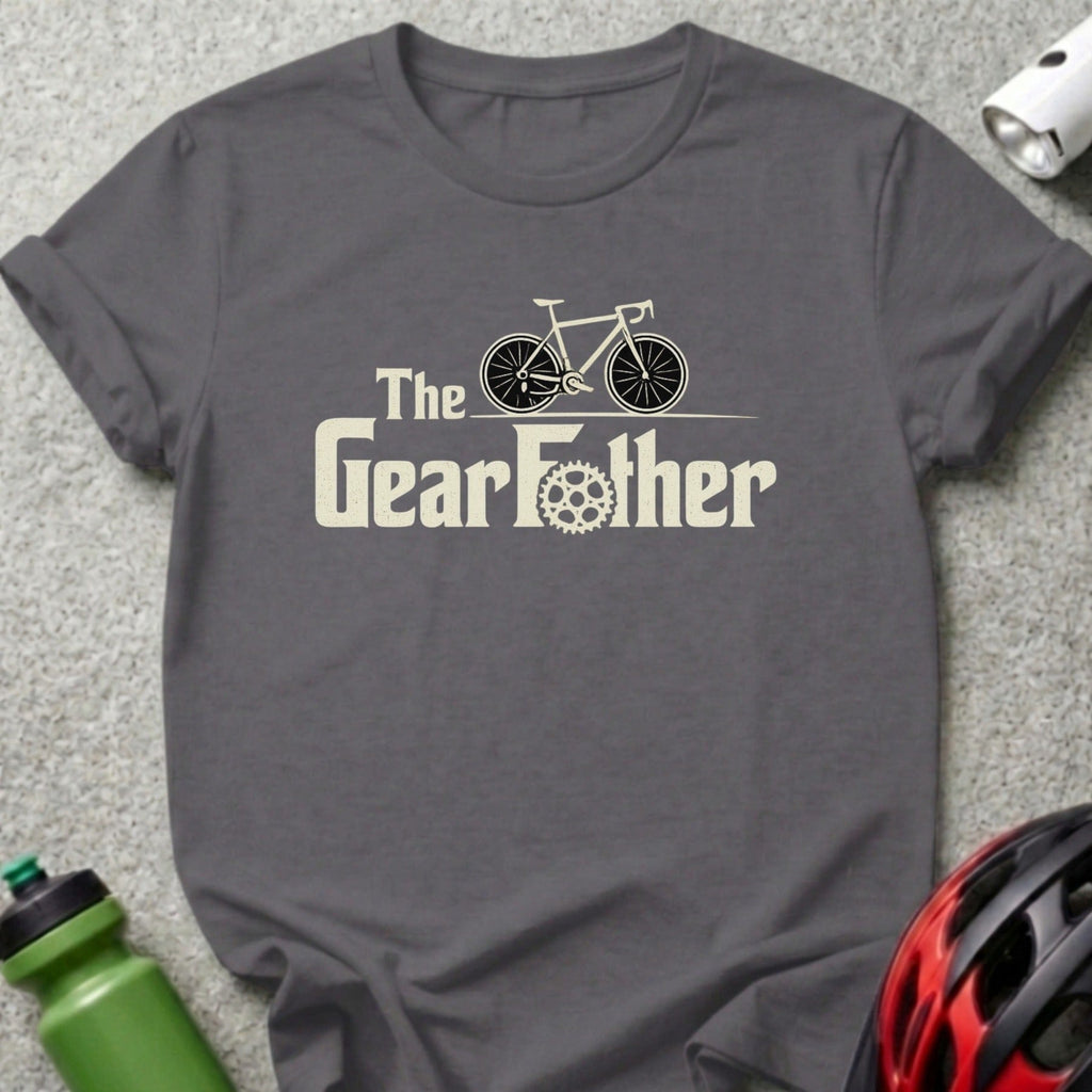 The Gear Father Bike Graphic Print T-Shirt