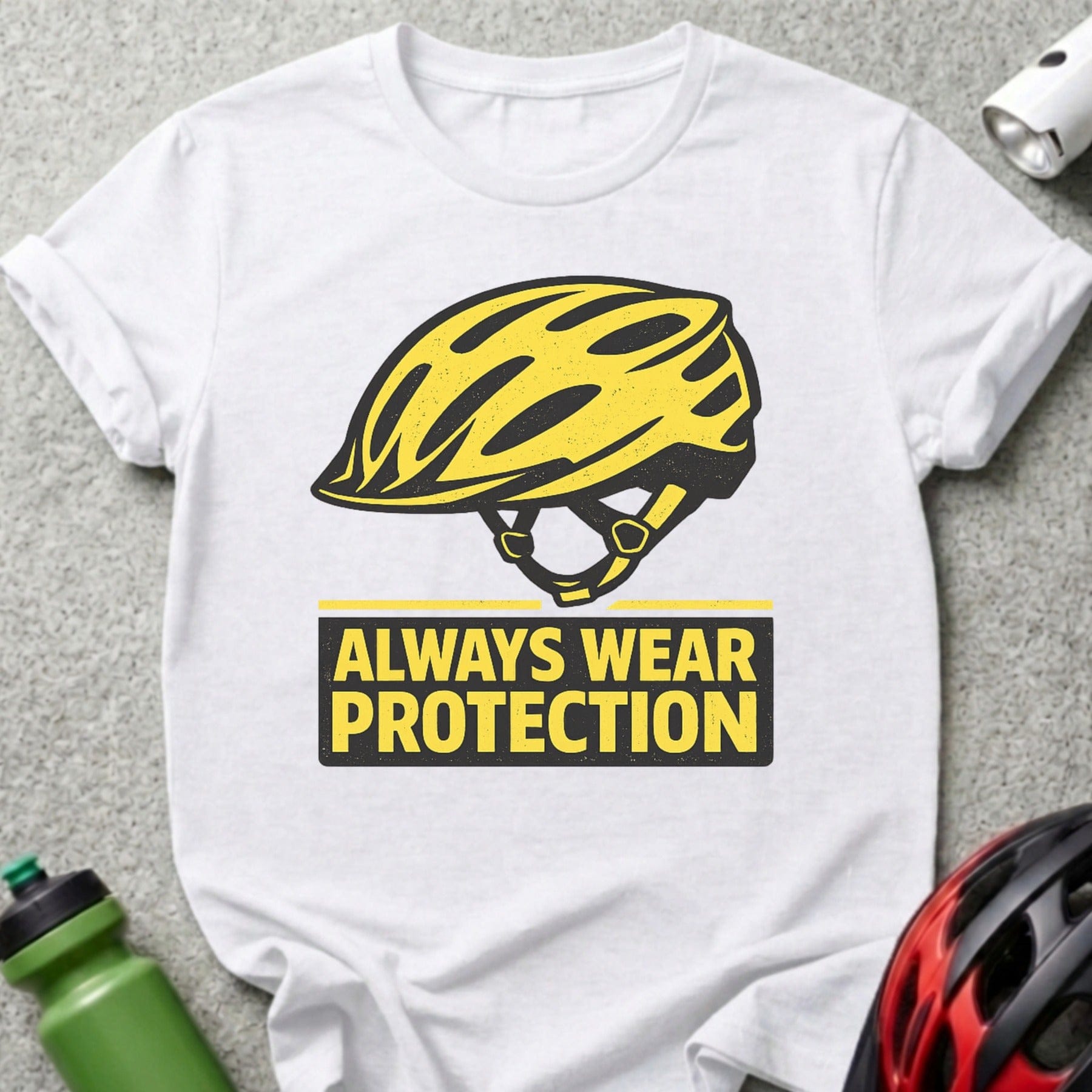 Always Wear Protection Graphic T-Shirt