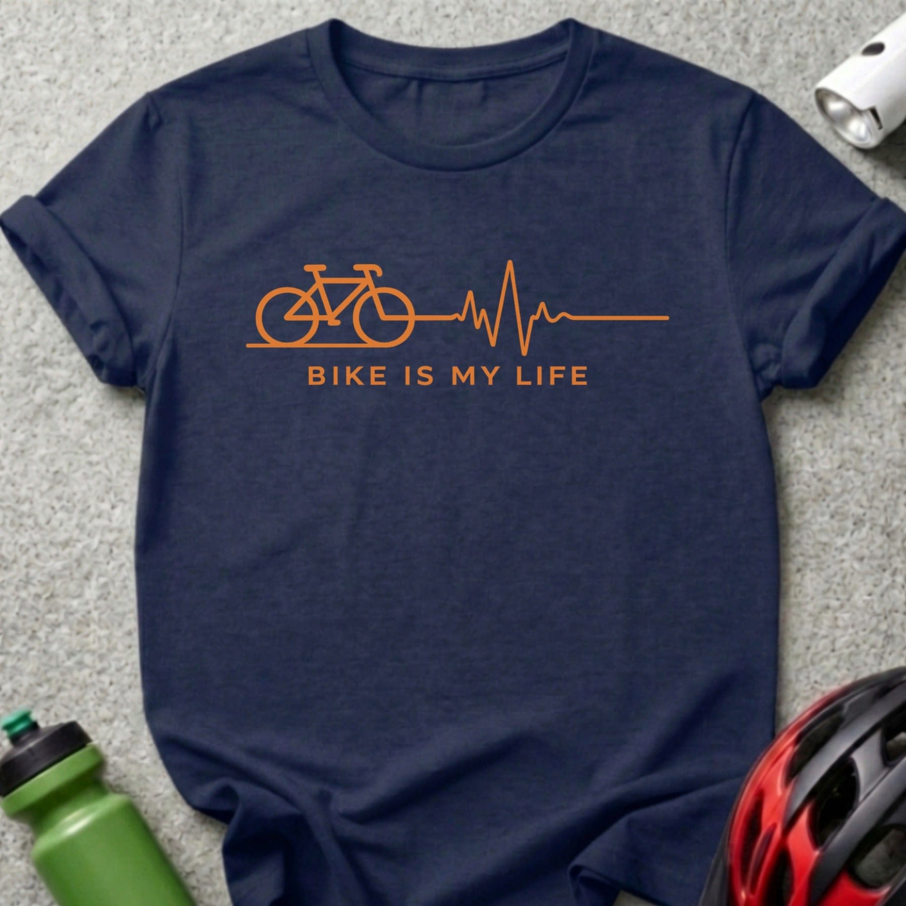 Bike is My Life Graphic Biking Enthusiast Shirt