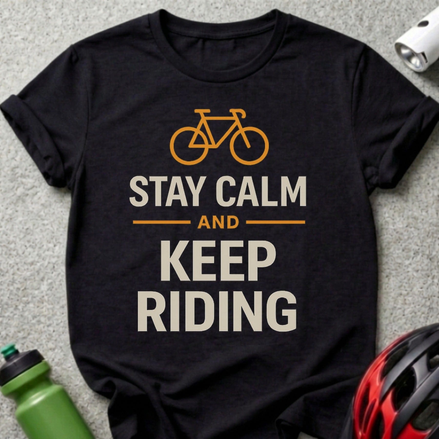 Stay Calm and Keep Riding Graphic T-Shirt