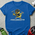 Chain Conducktor Fun Cycling Duck Tee