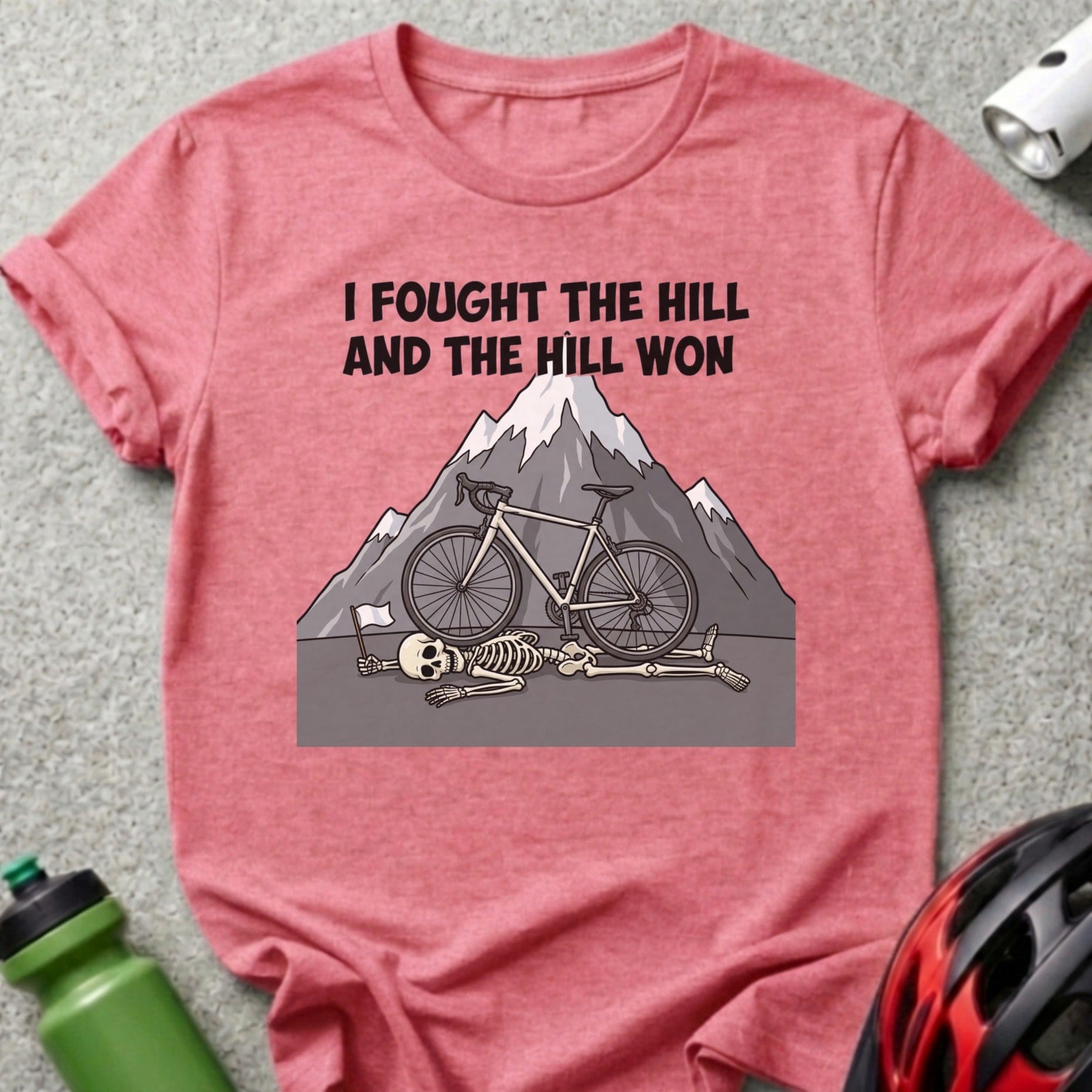 I Fought The Hill And The Hill Won Cycling Shirt