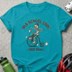 'Old School Cool' Still Slow Skeleton Rider Shirt