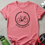 Moving Meditation Bicycle Chain Graphic T-shirt