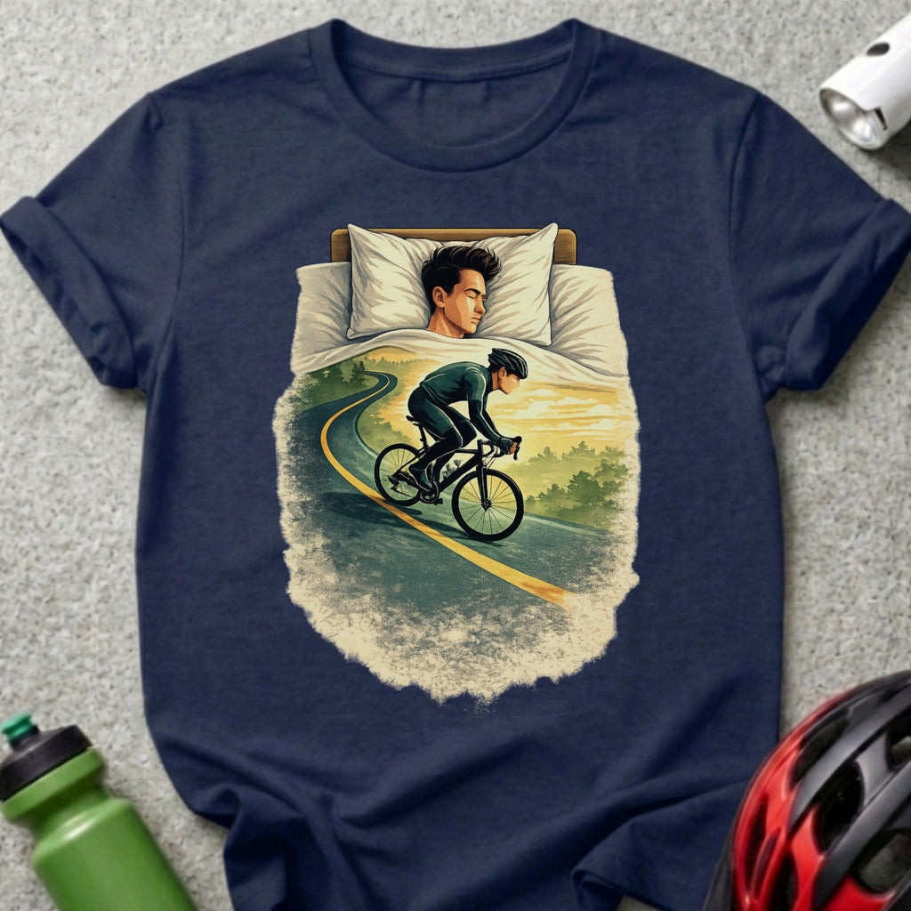 Dreaming of Cycling Graphic T-shirt for Enthusiasts
