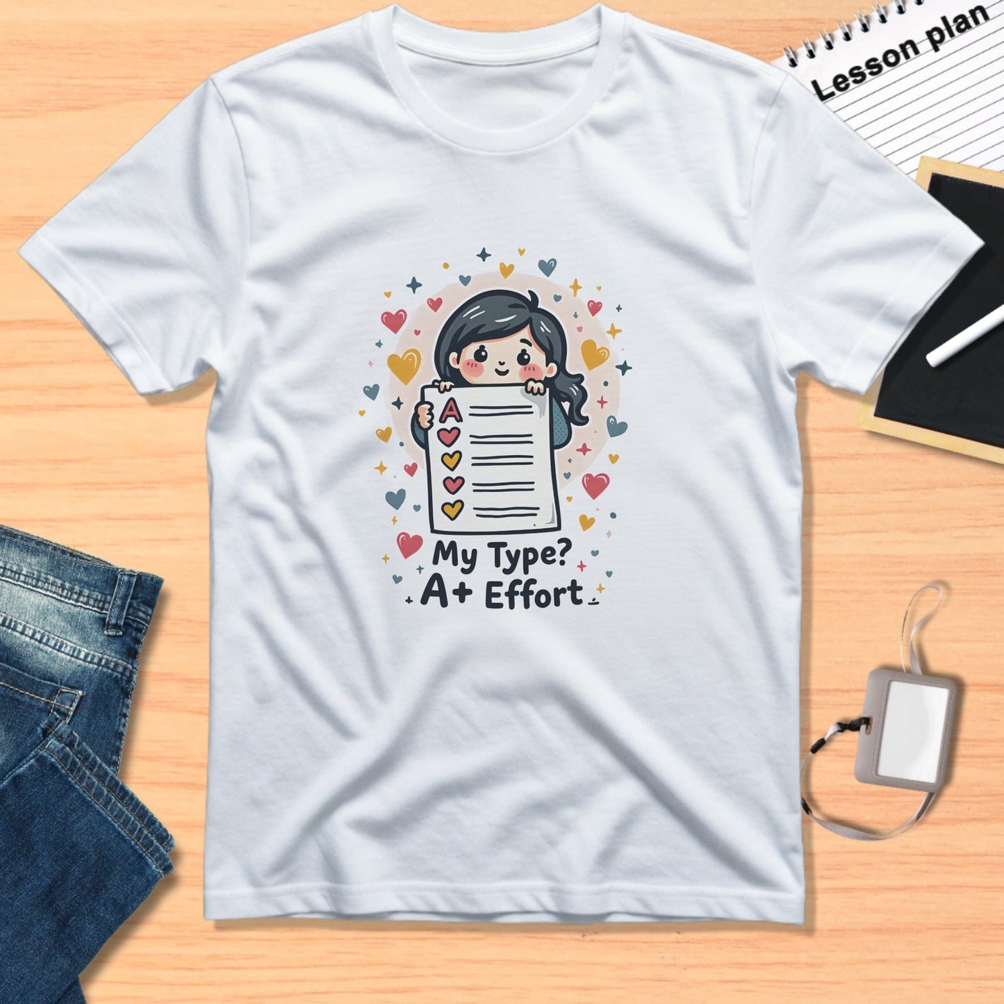 My Type A+ Effort Cute Graphic T-Shirt Product