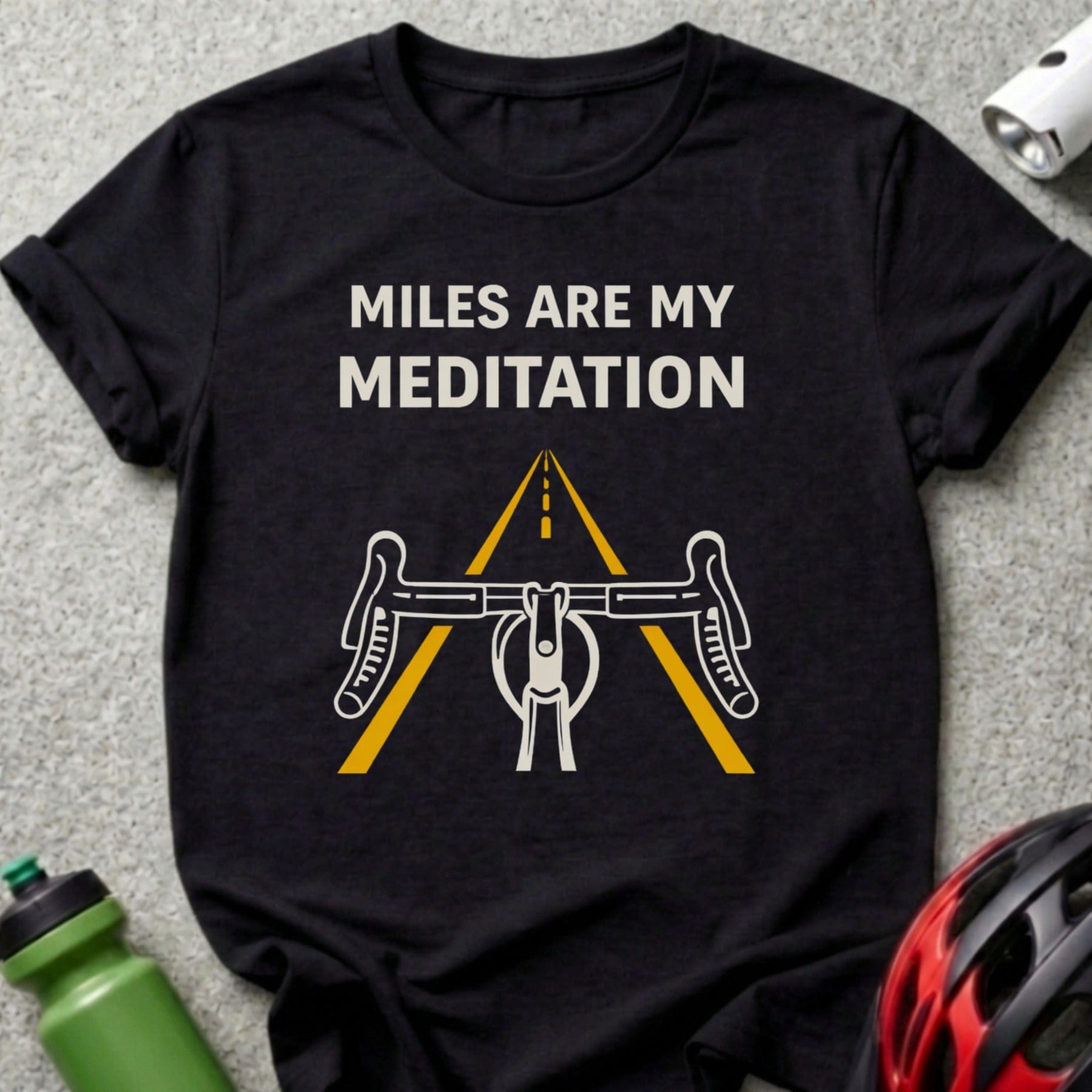 Miles Are My Meditation Bike Lover T-Shirt