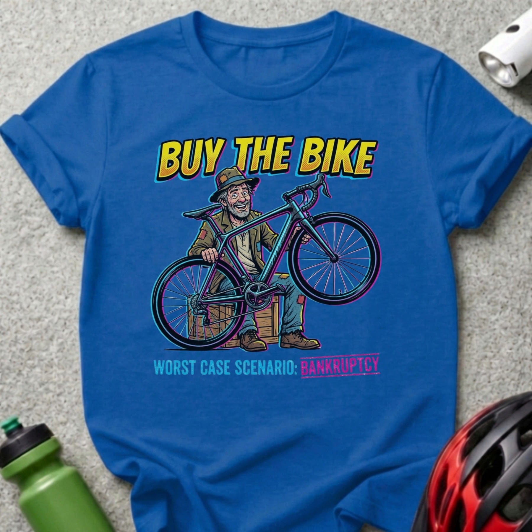 Buy The Bike Worst Case Scenario Bankruptcy Shirt