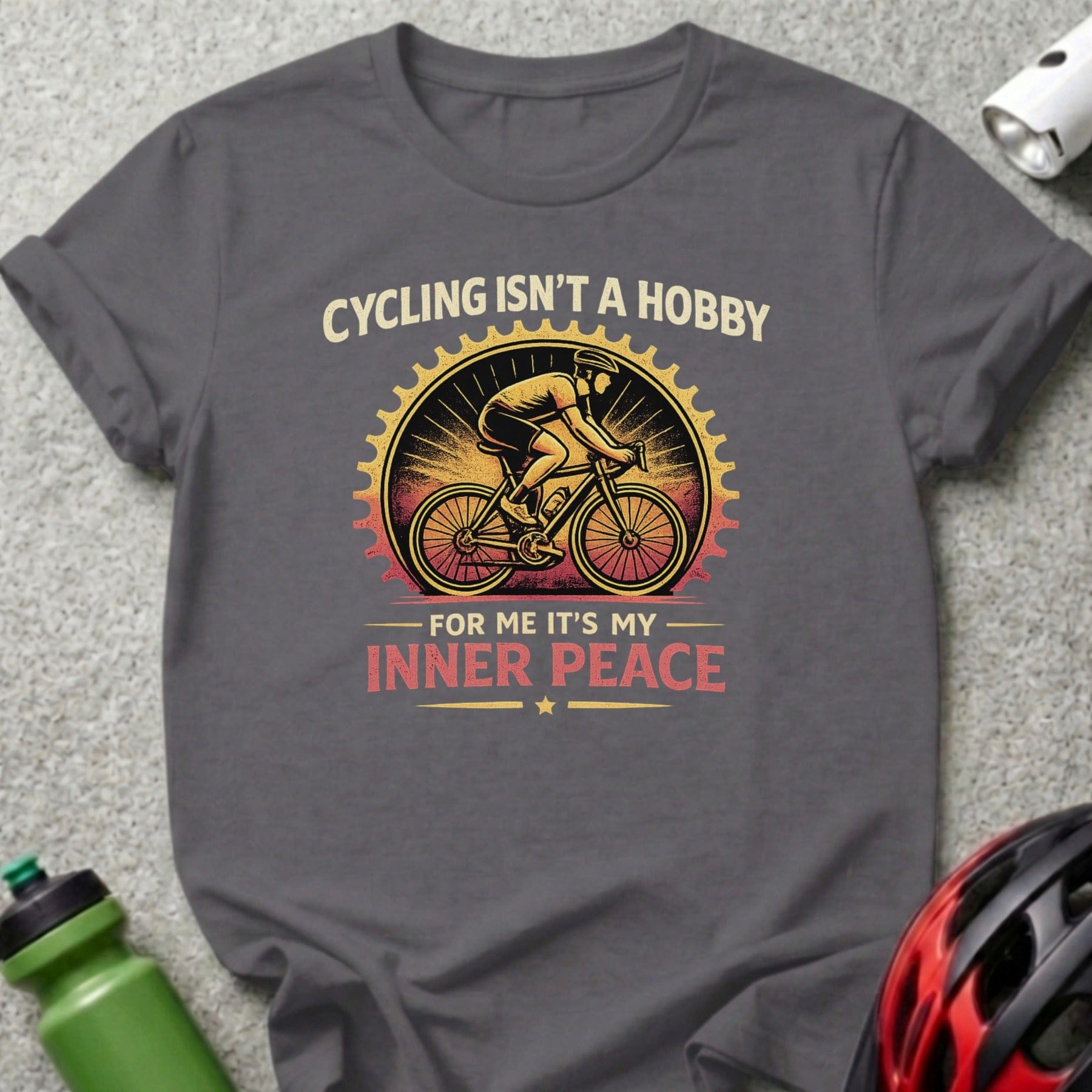 Cycling Isn't a Hobby It's My Inner Peace T-Shirt