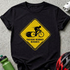 Fixed Gear No Brakes No Regrets Cycling Shirt